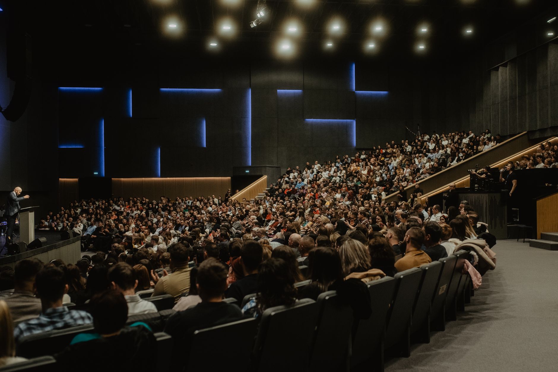 Encontro tech com audiência